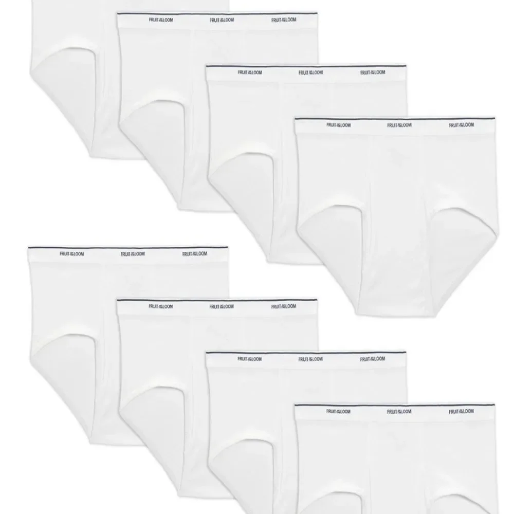 Fruit of the Loom Men's Classic White Briefs XXL